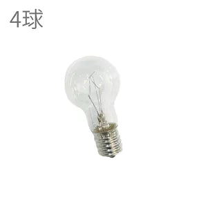 E17 ミニクリプトン球 40W クリア　4球セット