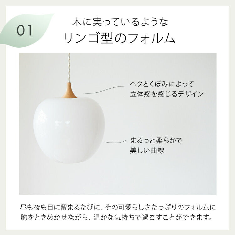 ペンダントライト 玄関照明 インテリア アンティーク りんご型 1灯 洗面所 ペンダントライト 1灯 ringo リンゴ L ダイニング照明 ダクト