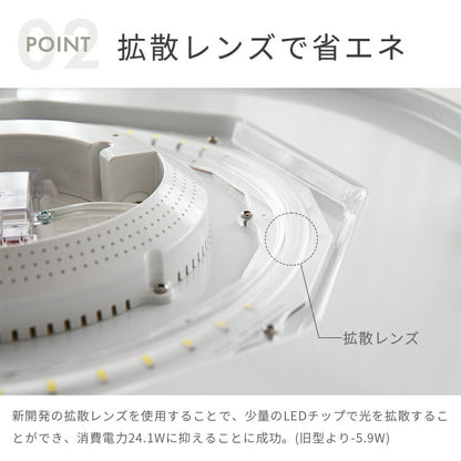 LEDシーリングライト ルクサンク 6畳用