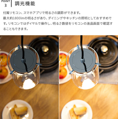 IoTペンダントライト メリッタ