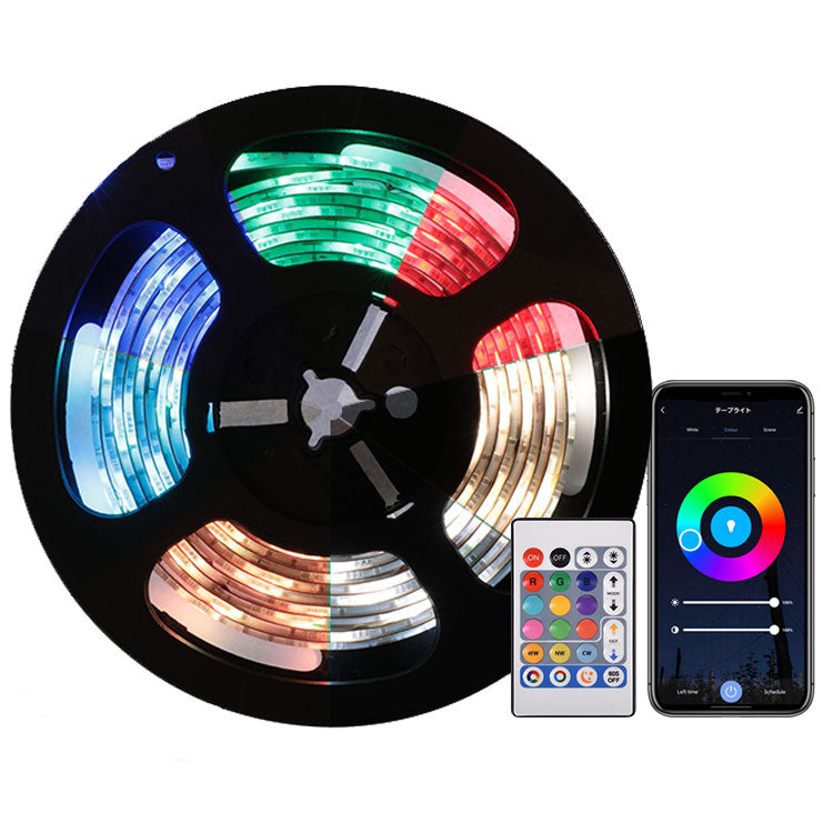 TOLIGO LEDテープライト RGB+CCT
