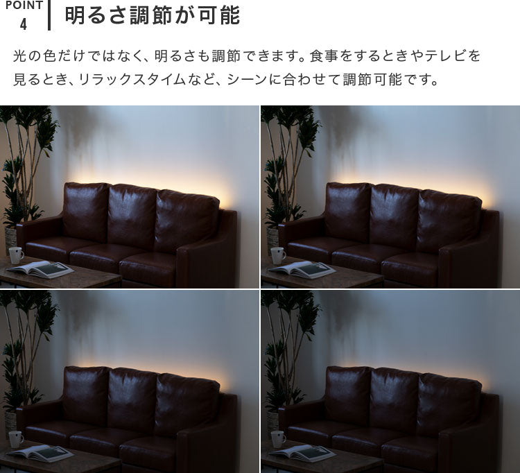 TOLIGO LEDテープライト RGB+CCT